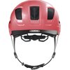 Kask rowerowy ABUS Hyban 2.0 Living Różowy Miejski z lampką (rozmiar M) Materiał wewnętrzny EPS