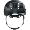 Kask rowerowy ABUS Hyban 2.0 LED Signal Czarny Miejski z lampką (rozmiar L) Materiał wewnętrzny EPS
