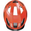 Kask rowerowy ABUS Hyban 2.0 Signal Pomarańczowy Miejski z lampką (rozmiar L) Regulacja Od 56 do 61 cm