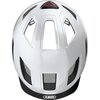 Kask rowerowy ABUS Hyban 2.0 Polar Biały Miejski (rozmiar XL) Regulacja Od 58 do 63 cm