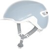 Kask rowerowy ABUS Hud-y Pure Niebiesko-biały Miejski z lampką (rozmiar L) Materiał wewnętrzny EPS