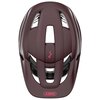 Kask rowerowy ABUS CliffHanger Wildberry Czerwony MTB (rozmiar L) Materiał wewnętrzny EPS