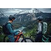 Kask rowerowy ABUS CliffHanger Velvet Czarny MTB (rozmiar L) Technologie 14 otworów wentylacyjnych