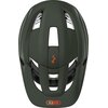 Kask rowerowy ABUS Cliffhanger Pine Zielony MTB (rozmiar L) MIPS Regulacja Od 57 do 61 cm