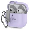 Etui na słuchawki TECH-PROTECT Slim Hook do Apple Airpods 4 Fioletowy