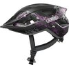 Kask rowerowy ABUS Aduro 3.0 Maori Czarno-fioletowy Miejski (rozmiar L) Materiał wewnętrzny EPS