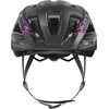 Kask rowerowy ABUS Aduro 3.0 Maori Czarno-fioletowy Miejski (rozmiar L) Wentylacja Tak