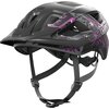 Kask rowerowy ABUS Aduro 3.0 Maori Czarno-fioletowy Miejski (rozmiar L)
