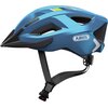 Kask rowerowy ABUS Aduro 2.0 Stalowo-niebieski Szosowy z lampką (rozmiar S)