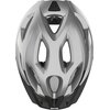 Kask rowerowy ABUS Aduro 2.0 Glare Srebrny Szosowy z lampką (rozmiar M) Regulacja Od 52 do 58 cm