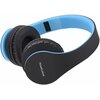 Słuchawki nauszne POWERLOCUS P1 Czarno-niebieski Transmisja bezprzewodowa Bluetooth