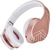 Słuchawki nauszne POWERLOCUS P2 Różowo-złoty Transmisja bezprzewodowa Bluetooth
