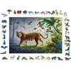 Puzzle RAVENSBURGER Wooden Tygrys 17514 (500 elementów) Tematyka Zwierzęta