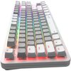 Klawiatura DARK PROJECT ALU87 Onionite Wireless Kolor Biało-szary
