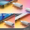 Adapter USB Typ C - Lightning 4SMARTS 540711 Biały (2 szt.) Pozłacane styki Nie