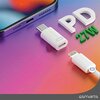 Adapter USB Typ C - Lightning 4SMARTS 540711 Biały (2 szt.) Wtyczka (męskie) USB typ C