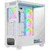 Obudowa RAMPAGE Hydra V1 ARGB Biały Standard płyty głównej ITX