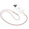 Smycz do telefonu TECH-PROTECT C2S Rope Crossbody Strap Różowo-złoty Rodzaj Smycz