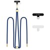 Smycz do telefonu TECH-PROTECT C2S Rope Crossbody Strap Granatowo-złoty
