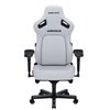Fotel ANDA SEAT Kaiser 4 L Biały Materiał obicia Skóra ekologiczna PVC