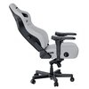 Fotel ANDA SEAT Kaiser 4 L Biały Podświetlenie RGB Nie