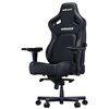 Fotel ANDA SEAT Kaiser 4 L Czarny Materiał obicia Skóra ekologiczna PVC