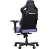 Fotel ANDA SEAT Kaiser 4 L Purpurowy Regulacja podłokietników Prawo - lewo