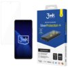 Opakowanie produktu "3mk SilverProtection+" przedstawia grafikę telefonu z nałożoną folią ochronną oraz napisy: "premium protection SilverProtection+", "KILLS 99% OF GERMS", "SilverProtection+", "Antymikrobowa Folia Ochronna", "Bezpieczny montaż", "CERTIF