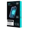 Opakowanie produktu "Folia ochronna 3MK 1UP do Honor 200 Pro" przedstawia grafikę telefonu z nałożoną folią ochronną, na tle geometrycznego wzoru. Na opakowaniu widnieją napisy: "1UP screen protector", "3mk", "OPTIMIZED FOR MOBILE GAMING", "1UP Screen Pro