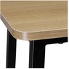Hoker EHOKERY Kent Modern Oak Czarno-brązowy Materiał Stal malowana proszkowo