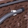 Stół cateringowy EHOKERY Rattan Prostokątny Brązowy Głębokość [cm] 180
