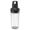 Blender personalny KITCHENAID 5KSBR256BM z baterią Bezprzewodowy Funkcje Blender do smoothie, Butelka sportowa, Możliwość mycia w zmywarce, Tryb pulsacyjny