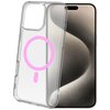 Etui CELLY Gelskinmag do Apple iPhone 16 Pro Przezroczysto-różowy