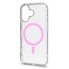 Etui CELLY Gelskinmag do Apple iPhone 16 Przezroczysto-różowy