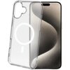 Etui CELLY Gelskinmag do Apple iPhone 16 Plus Przezroczysto-biały