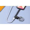 Kabel USB-C - USB-C HAWK HW-KCH001 Czarny + Breloczek Złącze 1 USB-C