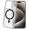 Etui CELLY Gelskinmag do Apple iPhone 16 Pro Max Przezroczysto-czarny