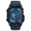 Pasek SPIGEN Rugged Armor Pro do Apple Watch 10 (46 mm) Granatowy Materiał TPU
