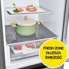 Lodówka LG GBV22L0EPY No Frost 186cm Srebrna NatureFresh LinearCooling DoorCooling+ Kolor producenta Srebrny