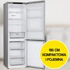 Lodówka LG GBV21L0EPY No Frost 186cm Srebrna DoorCooling+ LinearCooling Smart Diagnosis Bezszronowa (No Frost) Pełny No Frost