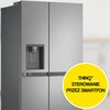 Lodówka LG GSJC40PYPE Side by Side 179cm Czarna DoorCooling+ Kolor / wykończenie frontu Srebrny