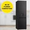 Lodówka LG GBF3102EEV No Frost 186cm Srebrna DoorCooling+ FreshBalancer FreshConverter Bezszronowa (No Frost) Pełny No Frost
