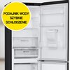 Lodówka LG GBF3102EEV No Frost 186cm Srebrna DoorCooling+ FreshBalancer FreshConverter Położenie zamrażarki Na dole