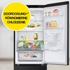 Lodówka LG GBF3102EEV No Frost 186cm Srebrna DoorCooling+ FreshBalancer FreshConverter Zmiana kierunku otwierania drzwi Tak