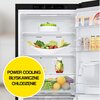 Lodówka LG GBF3102EEV No Frost 186cm Srebrna DoorCooling+ FreshBalancer FreshConverter Funkcje Zmiana kierunku otwierania drzwi, Szybkie zamrażanie, Dystrybutor wody