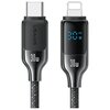 Kabel USB-C - Lightning USAMS HX Series 30W 1.2 m Czarny