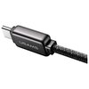 Kabel USB-C - Lightning USAMS Meteor Series 30W 1.2 m Czarny Obsługiwane zasilanie [W] do 30