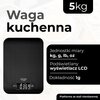 Waga kuchenna ADLER AD 3183 Czarny Typ wagi Elektroniczna