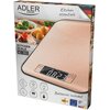 Waga kuchenna ADLER AD 3183 Copper Funkcje Wskaźnik przekroczenia obciążenia