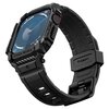 Pasek SPIGEN Rugged Armor Pro do Apple Watch 10 (46 mm) Czarny Materiał TPU